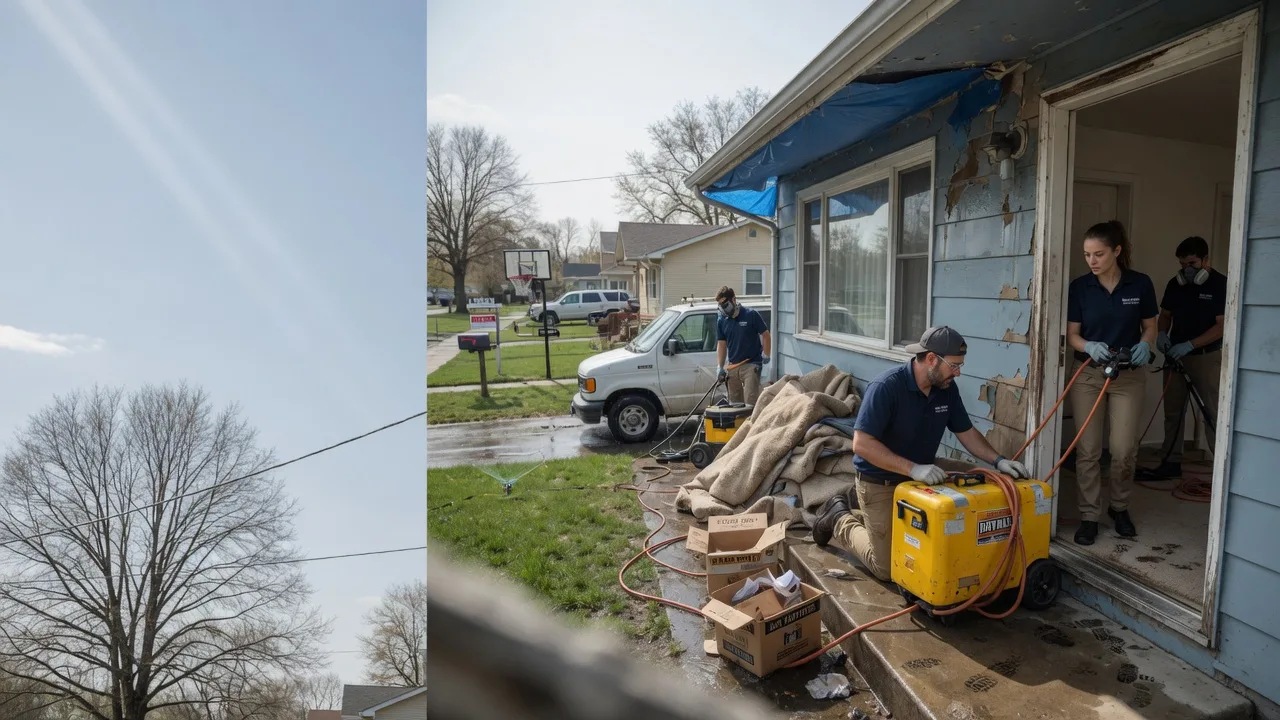 Basement Flood Cleanup in Almo, KY near me